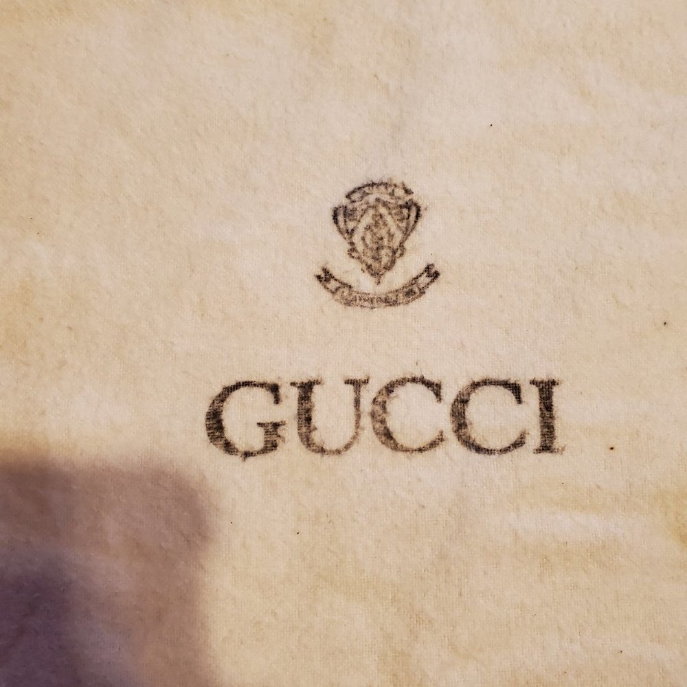Flannel Gucci Dustbag - Picture 1 of 5